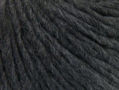 Vlna cord aran - antracitově černá