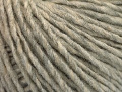 Vlna cord aran - béžovosvětle šedá