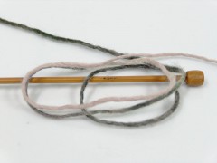 Vlna cord color - béžovošedočerná