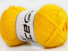 Woolly softy baby - žlutá